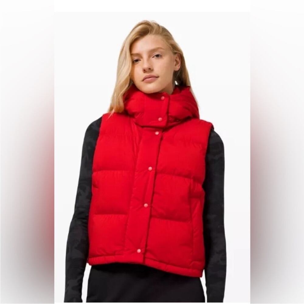 LULULEMON WUNDER PUFF CROPPED VEST